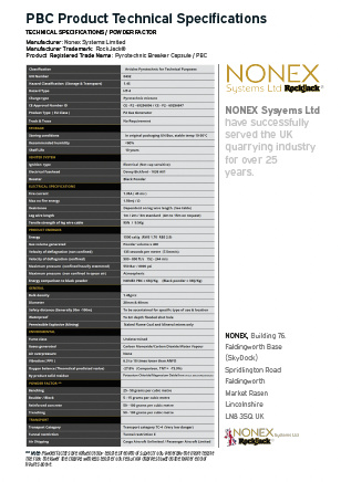 Nonex Systems Ltd. Drilling Equipment